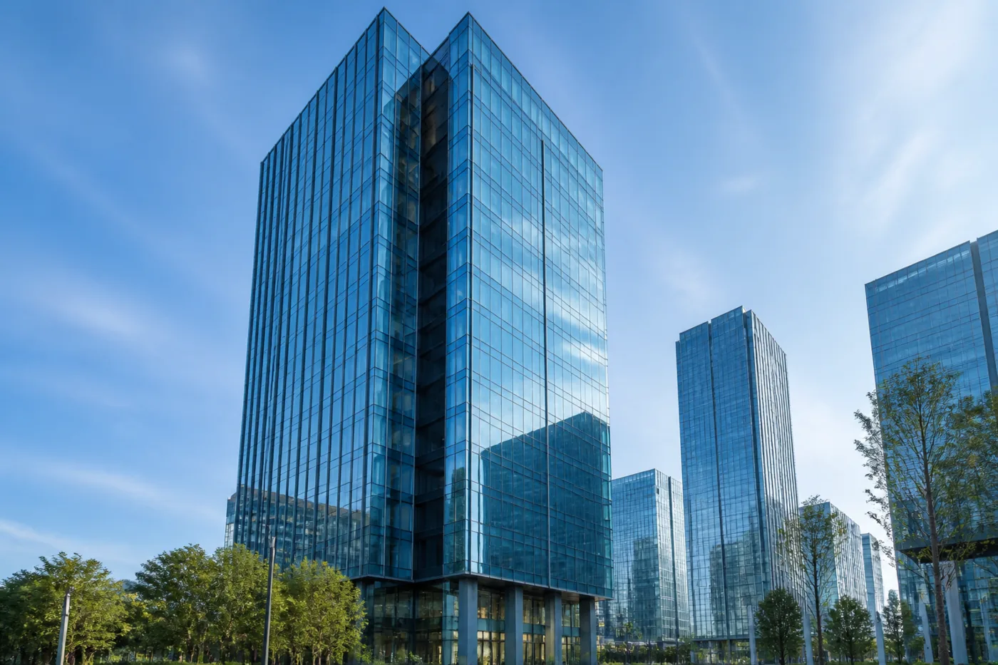Commercial office tower interactive floor navigation