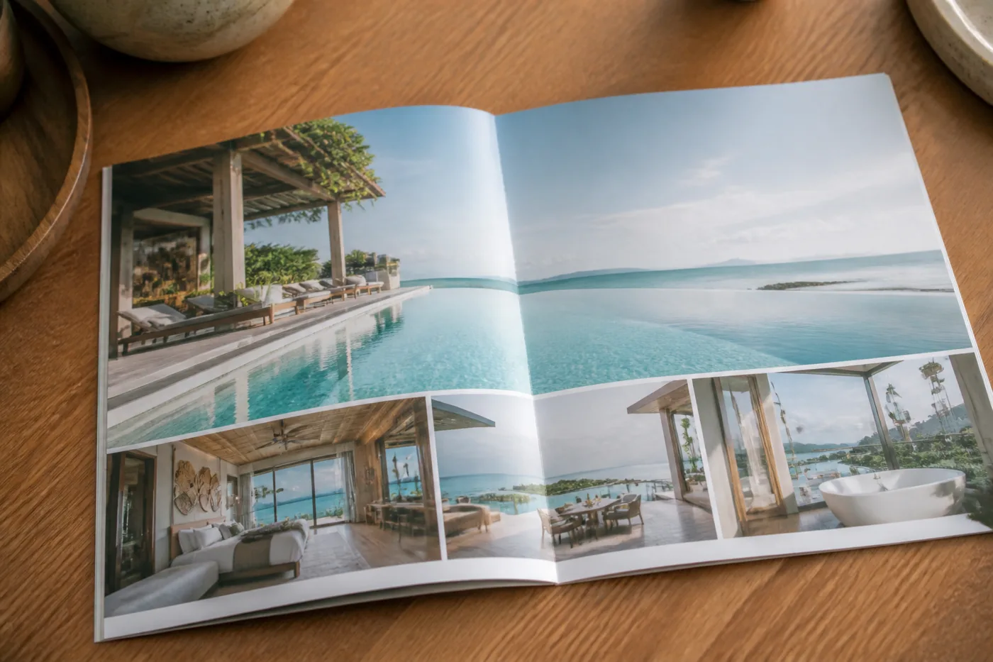 Experience gap in static hospitality presentations