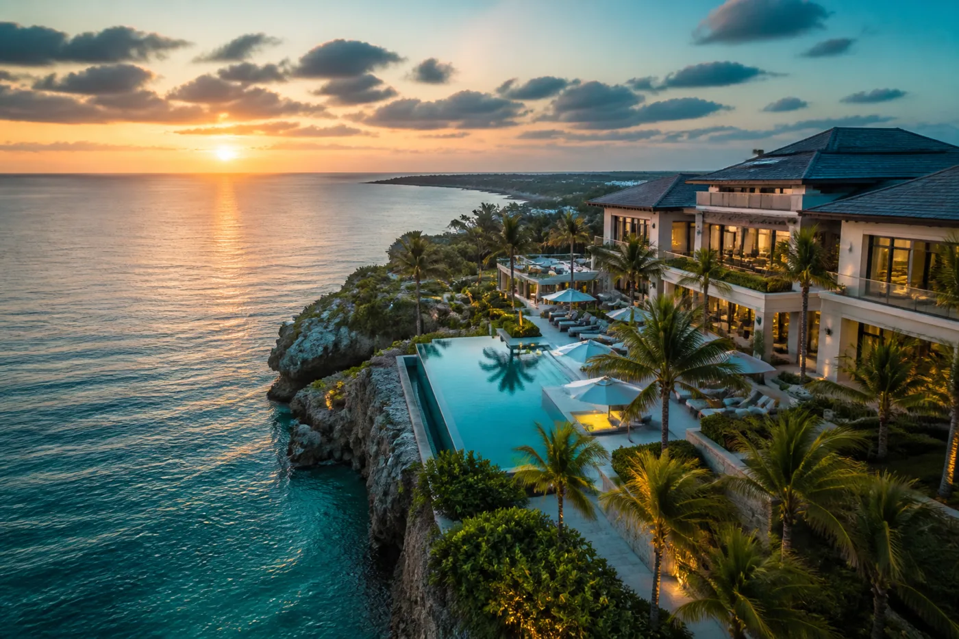 Hotel and resort interactive digital showcase