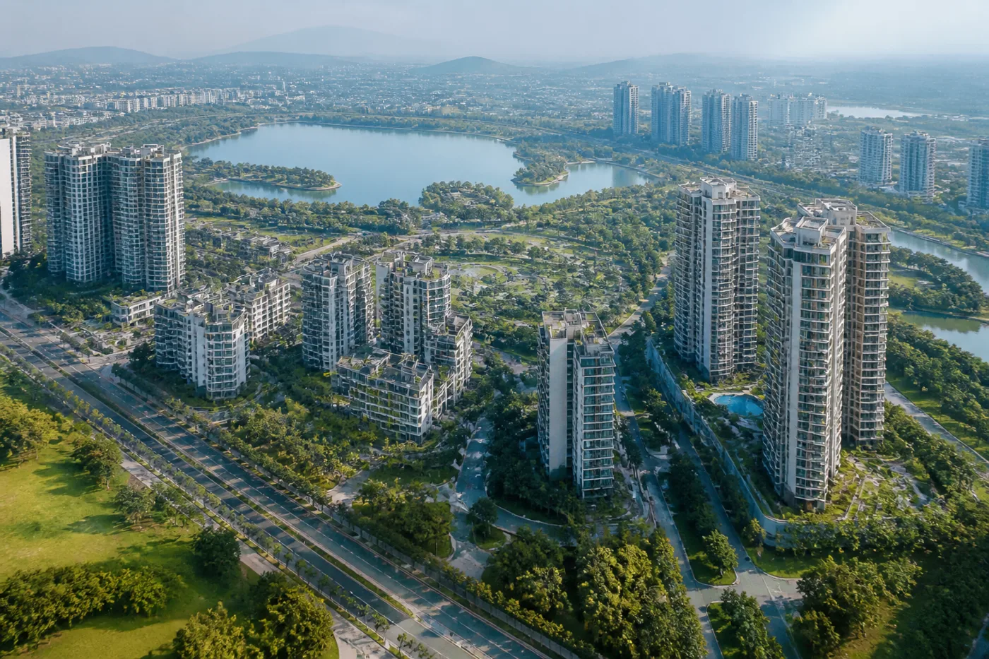 Township masterplan interactive navigation
